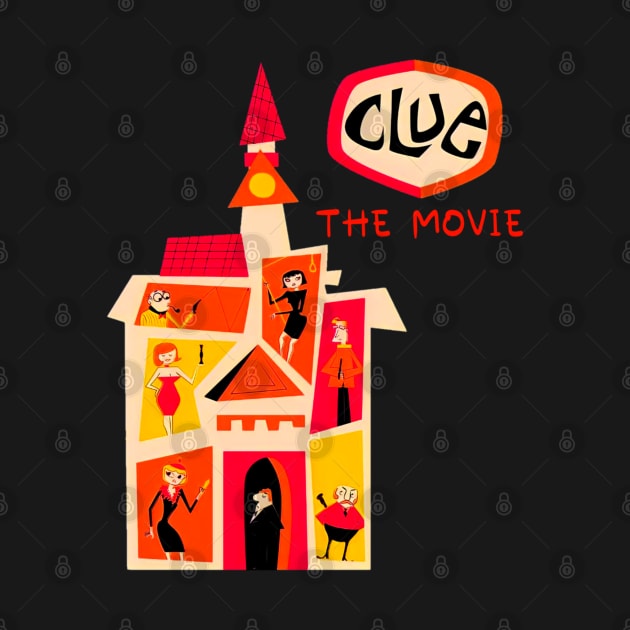 Clue movie t-shirt by Jian's stores