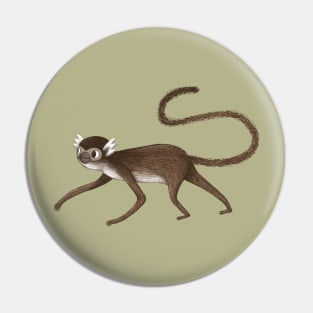 Squirrel Monkey Walking Pin