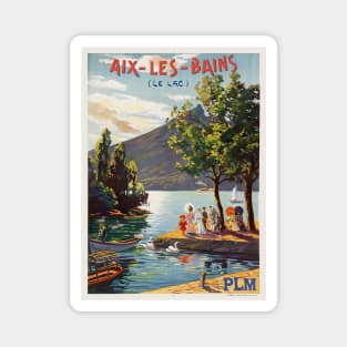 Aix-les-Bains PLM Vintage Poster 1906 Magnet