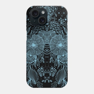 ABSTRACT PATTERN BLUE Phone Case