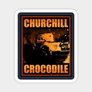 Churchill Crocodile Magnet