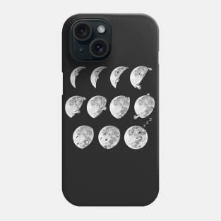 Lunar Phases of Sleep Phone Case