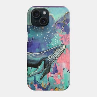 Humpback whale Phone Case