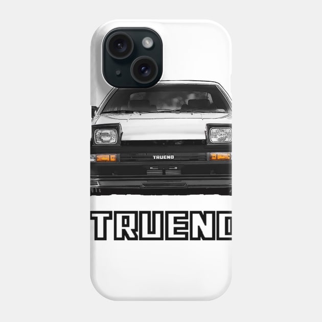 Toyota AE86 Trueno Phone Case by Woreth