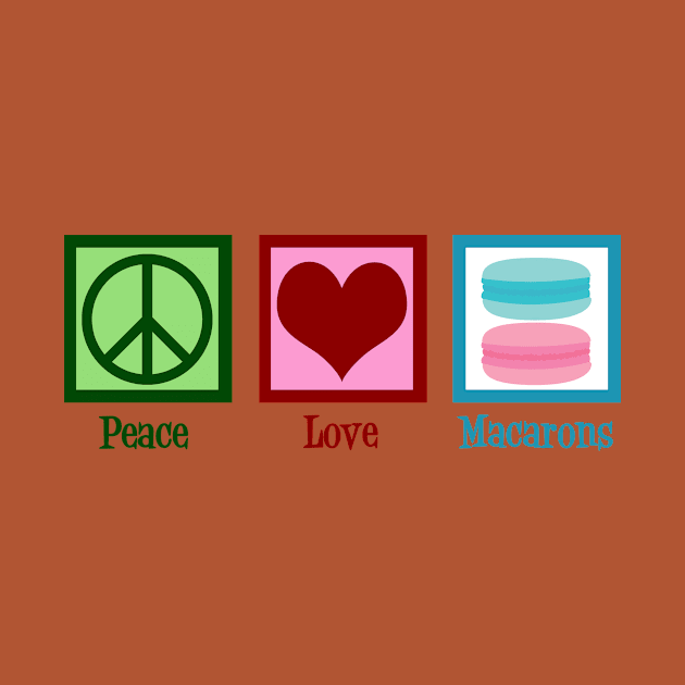 Peace Love Macarons by epiclovedesigns