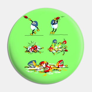 Egg Sports Academy-Football Pin