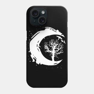 Witch Moon Tree and Birds Phone Case