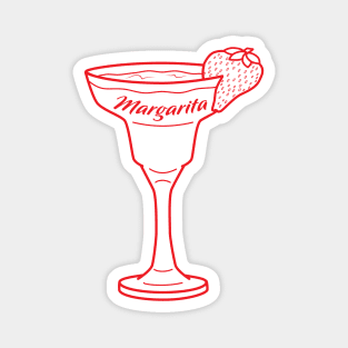 Strawberry Margarita Magnet