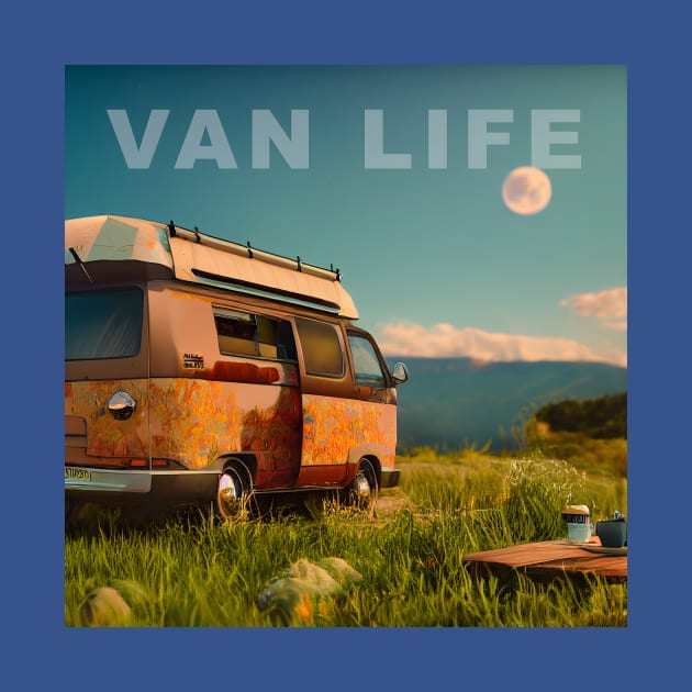 Van Life Camper RV Outdoors in Nature by Grassroots Green