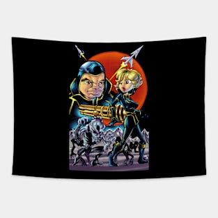 Planet of the Vampires Tapestry