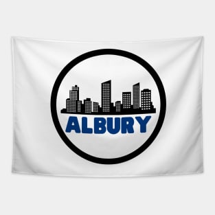 Life Is Better In Albury - Albury Skyline - Albury Tourism - Albury Skyline City Travel & Adventure Lover Tapestry