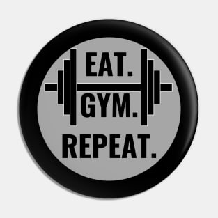 Eat Gym Repeat Pin