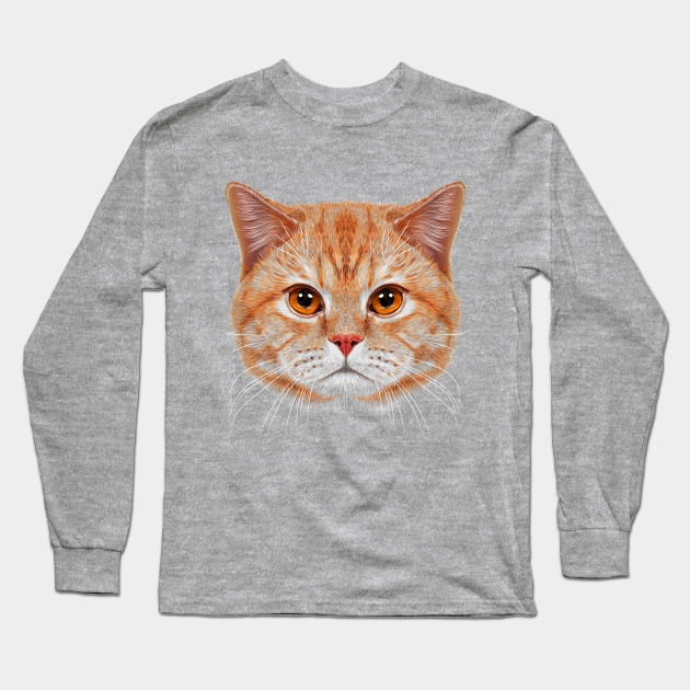 orange tabby cat shirt