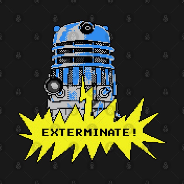Time and Relative Pixels: Dalek by RiottDesigns