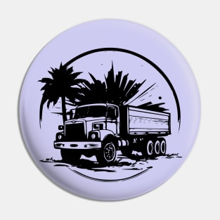 vintage heavy truck Pin