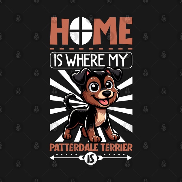 Home is with my Patterdale Terrier by Modern Medieval Design