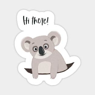 Baby one-size with Cute and funny  baby-koala Magnet