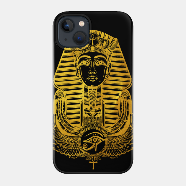 Tutankhamun Golden - Ancient Egypt - Phone Case