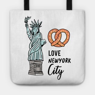 Love New York City Doodle Tote