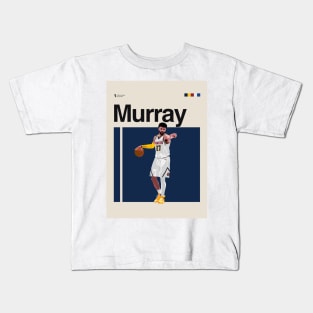Nike Youth Atlanta Hawks Jamal Murray #5 Black T-Shirt, Boys', Medium