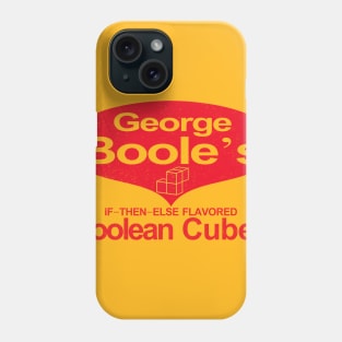 George Boole's Boolean Cubes Phone Case