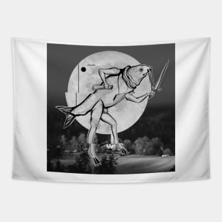 Crucian on the Moon Tapestry