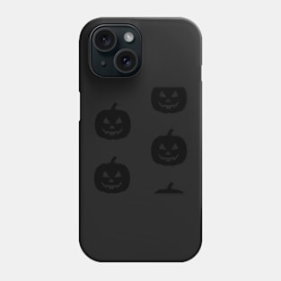 Rotund Jack-O-Lantern Tile (Hot Pink) Phone Case