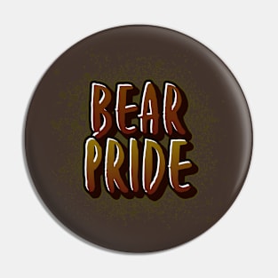 BEAR PRIDE Pin