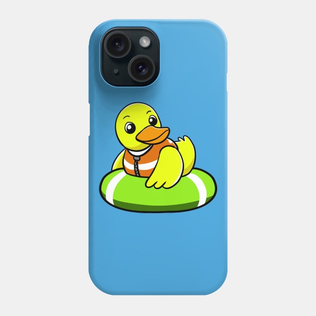 Lazy Duck Phone Case by WildSloths