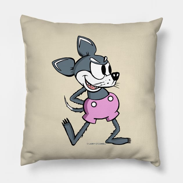 Vintage Cartoon Chihuahua Pillow by FanboyMuseum