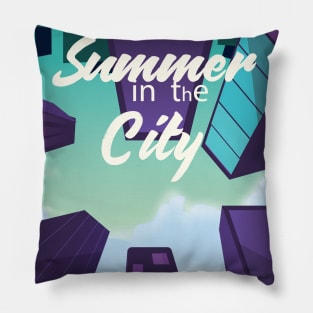 Summer in the City Pillow