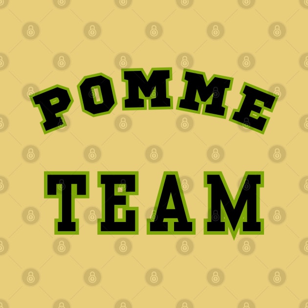 Pomme Team. Classic Green and Black Style. A Perfect Gift! by SwagOMart