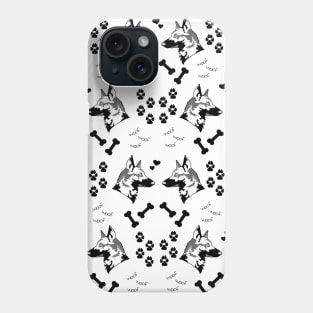 German Shepherd Print Phone Case