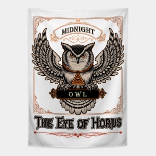 Midnight Owl / The Eye of Horus Tapestry