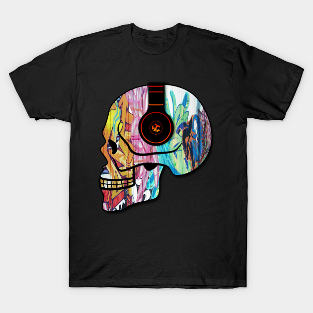 Hip Hop Skull [Solo] (The Twoot Channel) - Hip Hop - T-Shirt | TeePublic