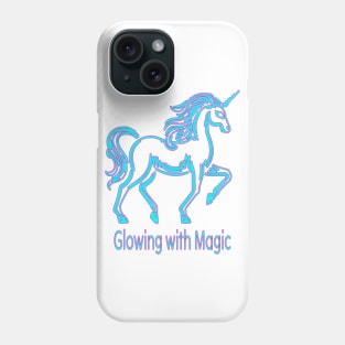 Neon Fantasy Unicorn Phone Case