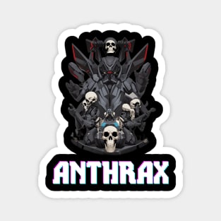 Anthrax Band Magnet