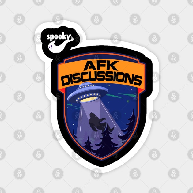 AFK front only design Magnet by yorkphotog