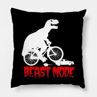 T-Rex cardio funny Pillow