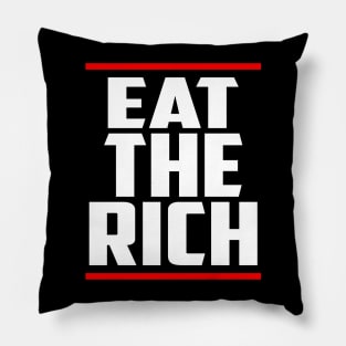 UAW eat the rich Pillow