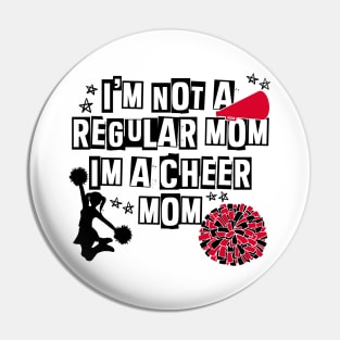 Cheerleading Cheerleader Squad Mom Girls Cheer Mama Practice Pin