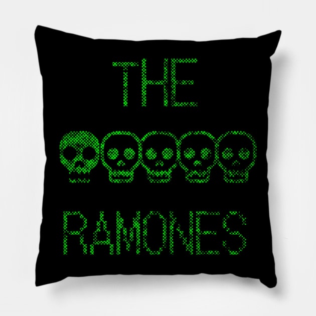 ramones game Pillow by IJUL GONDRONGS