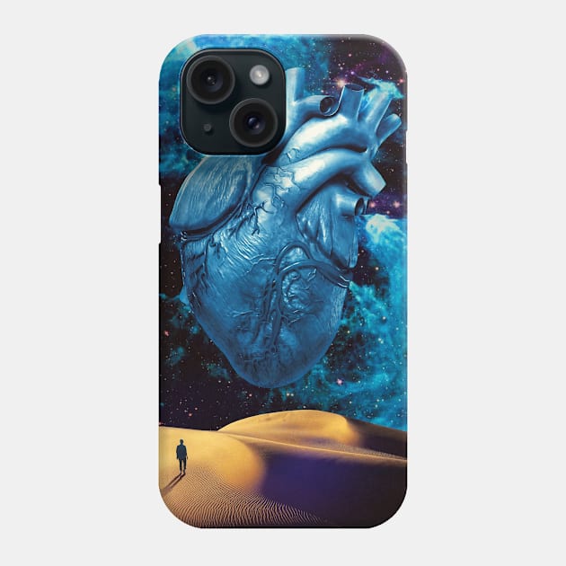 Heart Of The Galaxy Phone Case by SeamlessOo