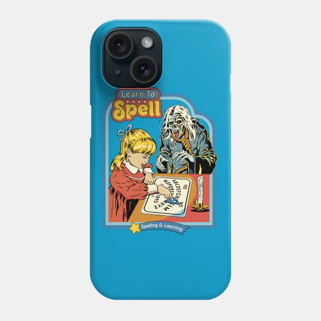 Learn To Spell Phone Case by Steven Rhodes