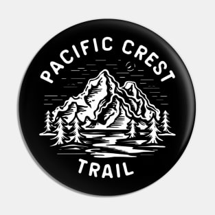 Pacific crest trail,hiking Pin