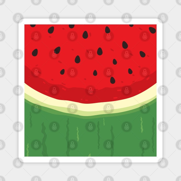 Watermelon Lover Magnet by Katheryn's Studio