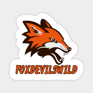 Foxdevilswild - Denglisch Joke Magnet