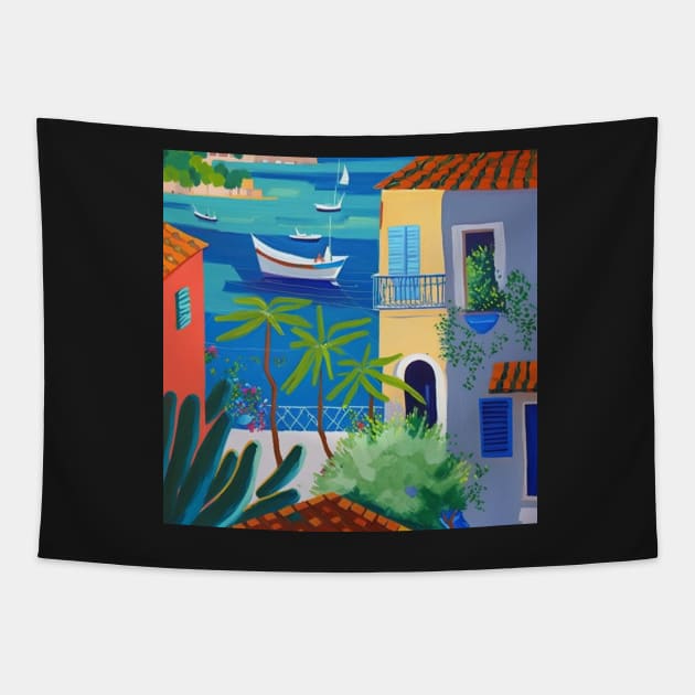 Croatia Tapestry by RoseAesthetic