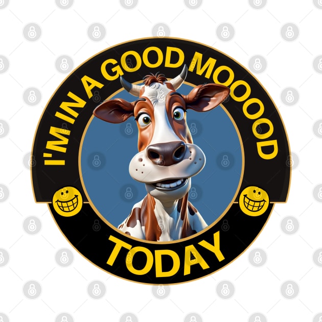 I'm in a Good Mooood Today by Wilcox PhotoArt