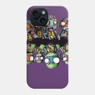 Turtle Zombie Reflections Phone Case